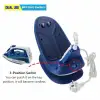 Cross-border new SOKANY2055A handheld household high-power electric iron and steam iron with base, European standard Application Scenario